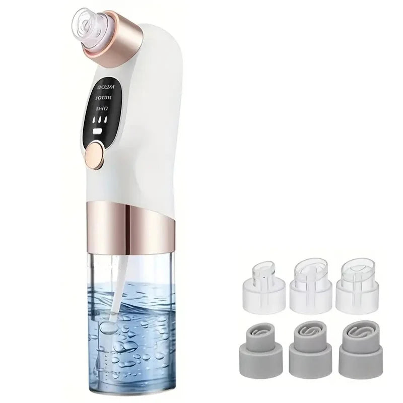USB Charging Blackhead Cleaning and Beauty Device, Portable Facial Pore Cleaner, Beauty Pore Small Air Soaking Water Circulation