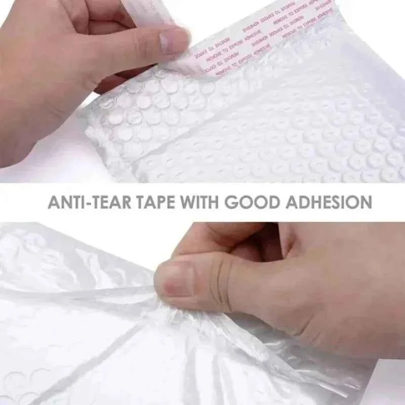 10-100PCS Bubble Mailers Wholesale White Padded Envelope for Packaging Mailing Gift Self Seal Shipping Bags Bubble Envelope