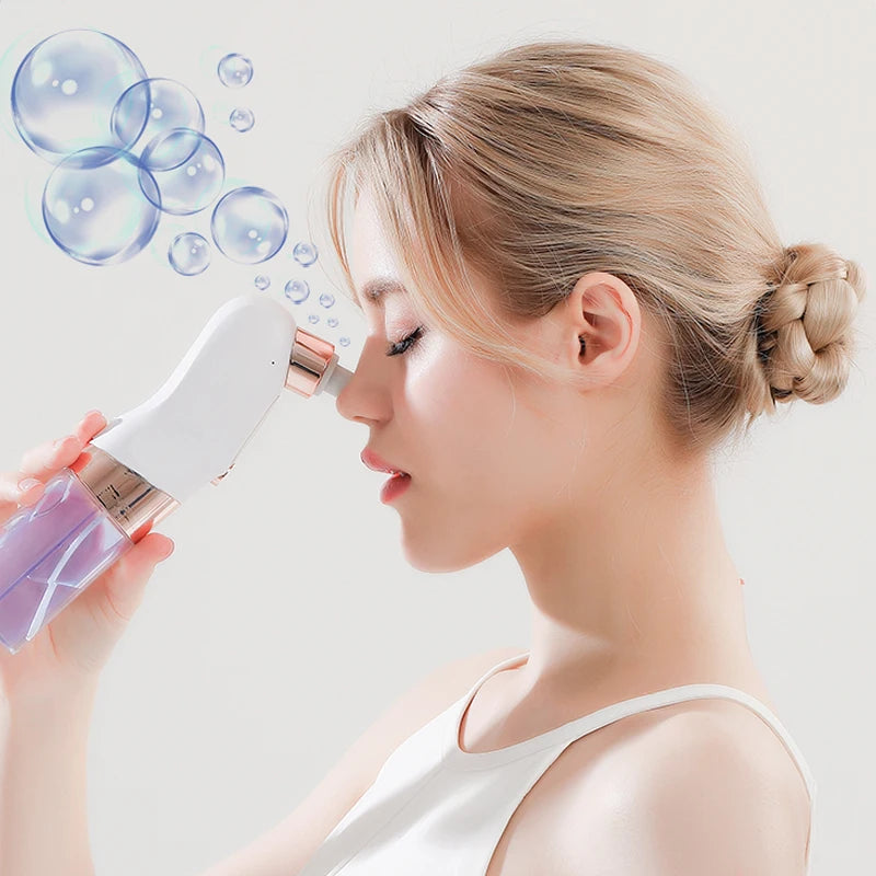 USB Charging Blackhead Cleaning and Beauty Device, Portable Facial Pore Cleaner, Beauty Pore Small Air Soaking Water Circulation