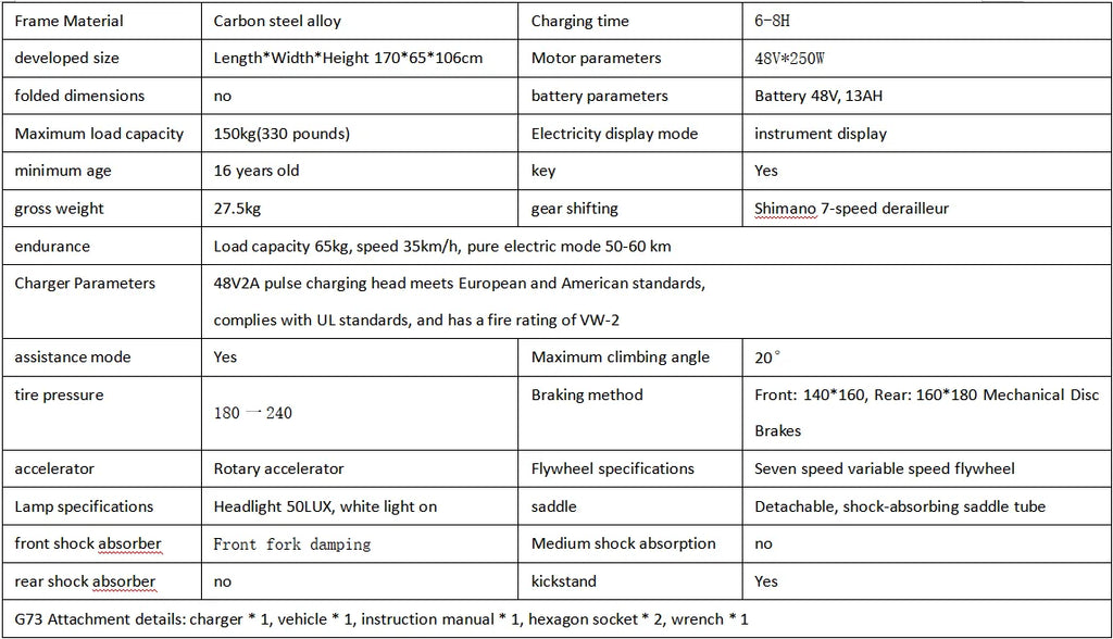 UPlee G73 Adults Electric Bike 740W Motor Electric Bicycle 48V 13AH removable battery e bike 26"Tire Mountain Electric Dirt Bike
