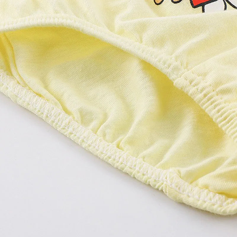 5 Pcs/Lot Children's Underpants For Girls Cute Cat HelloKitty Cartoon Girls Panties Cotton Baby Kids Underwear Breathable Briefs