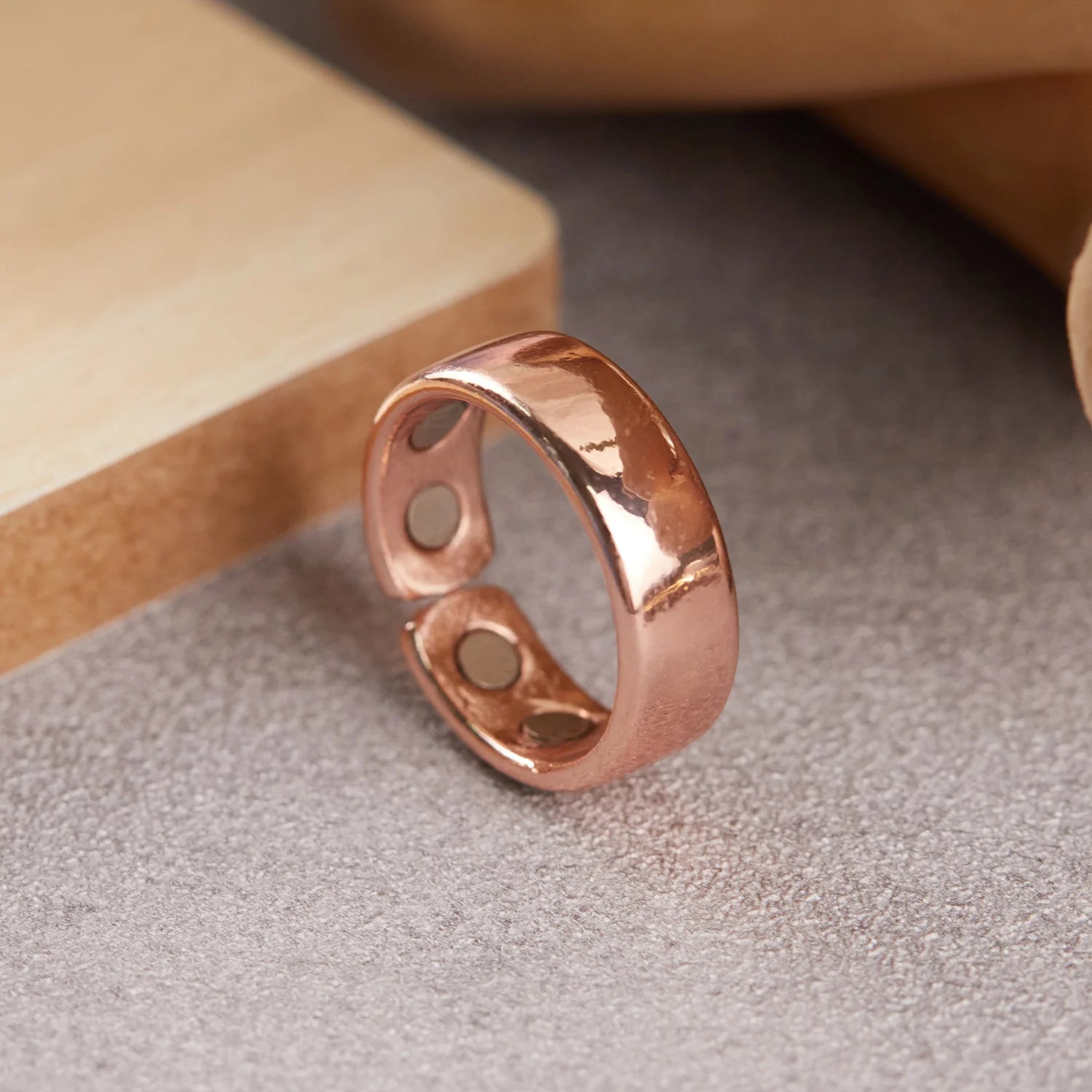 Magnetic Anti Snoring Device Ring Therapy Acupressure Against Finger Ring Anti Snore Sleep Aid for Snoring Treatment