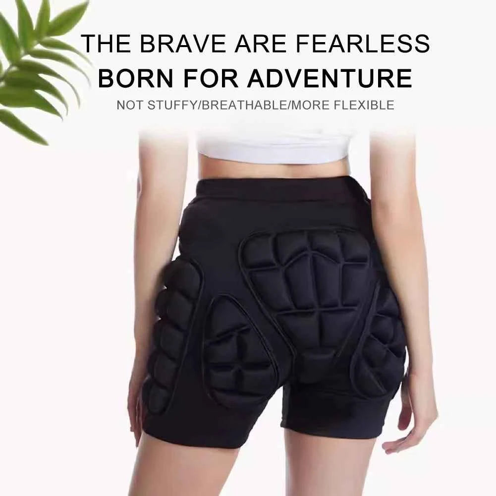 3D Snowboard Butt Pad Guard Winter Skating Protective Hip Pad Snowboarding Impact Shorts Ski Ice Skating Roller Snowboard Gear