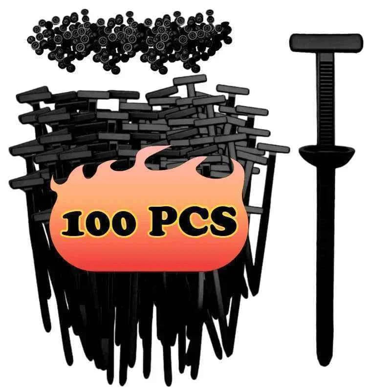 Cable Ties Buckle Auto Fastener Screw Replacement Clip Car Fenders Trunk Engine Guard Panel Wire Management Tools