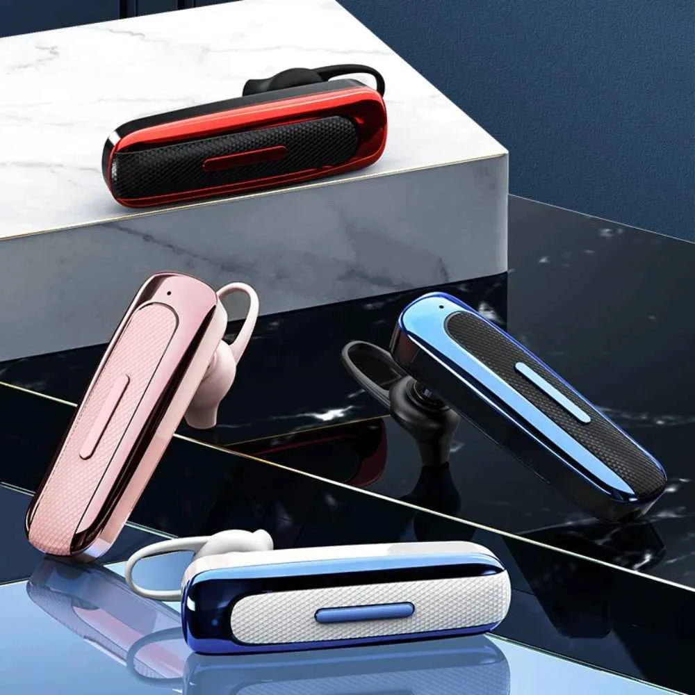 Ear Hook E1 Bluetooth Earphones with Mic | Hands-Free Business Headphones for Music Listening