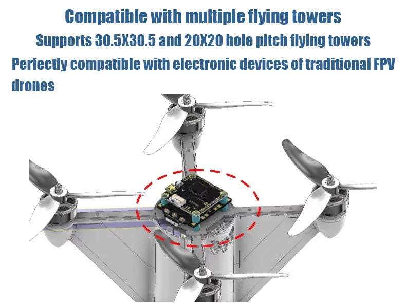 B-CUBE Rocket 5inch FPV Frame Kit Carbon Fiber Racing Drone Quadcopter Freestyle INAV Beatflight F745 H743 Flight Control