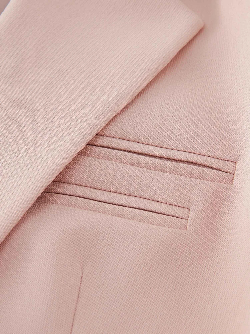 FSLE Pink Grey Elegant Style Casual Blazer Jacket for Women 2025 Spring New Design Versatile Streetwear Chic Outfits 25FS11224