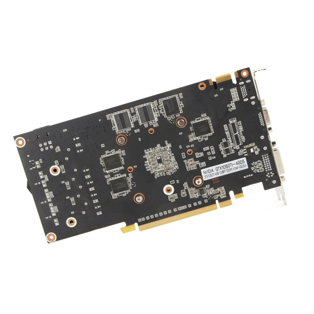 4G Gaming Memory Card GTX1050TI Graphics Card GTX1050TI Graphics Card with Cooling Dual Fans Desktop PC HD 4G Gaming Memory Card