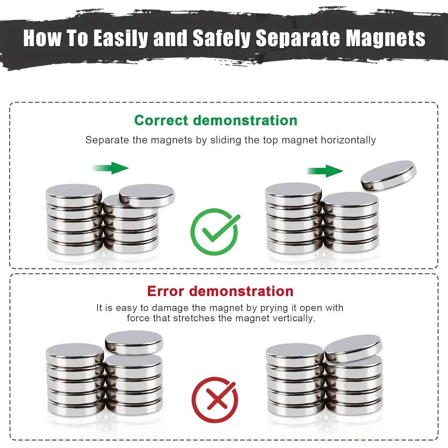 10x3/6x3mm mini whiteboard magnet, widely used in Halloween DIY, refrigerator stickers warehouse tool classification bag buttons