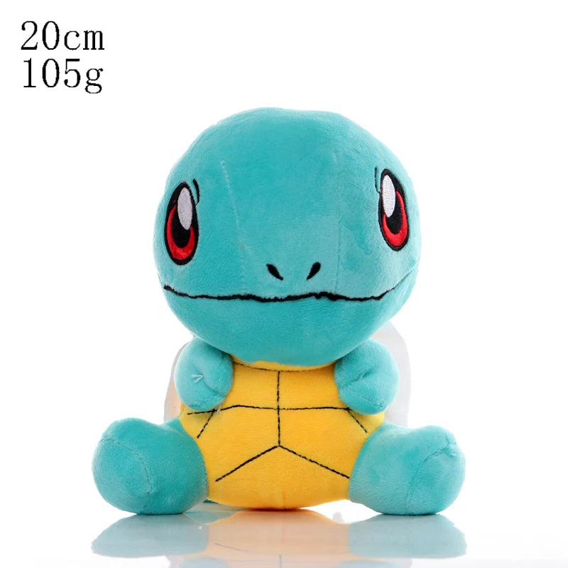 New Pokemon Snivy Abra Treecko Plush Kawaii Eevee Charizard Pikachu Genger Jirachi Blastoise Doll Aerodactyl Wholesale Gifts