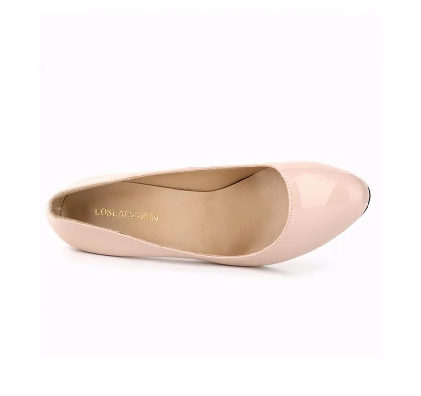 New 2026 Women Stilettos Platfrom Pumps Sexy 11cm Round Toe High Heels Shallow Elegant Lady Office Party Wedding Shoes Big Size