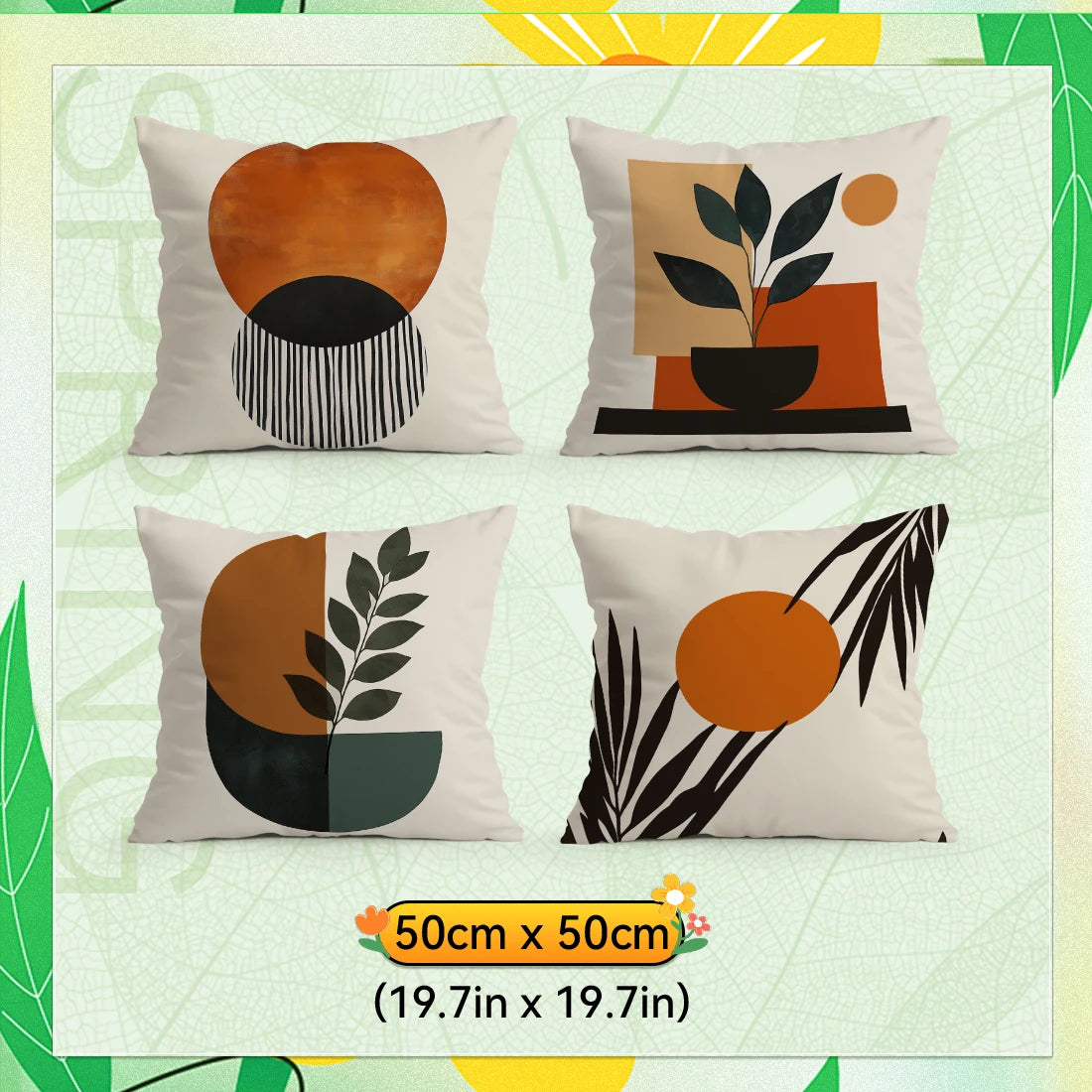 Geometric Abstraction Cushion Covers Pillowcase Home Decor Bedroom Sofa Cushion Cover Living Room Car Home Decor