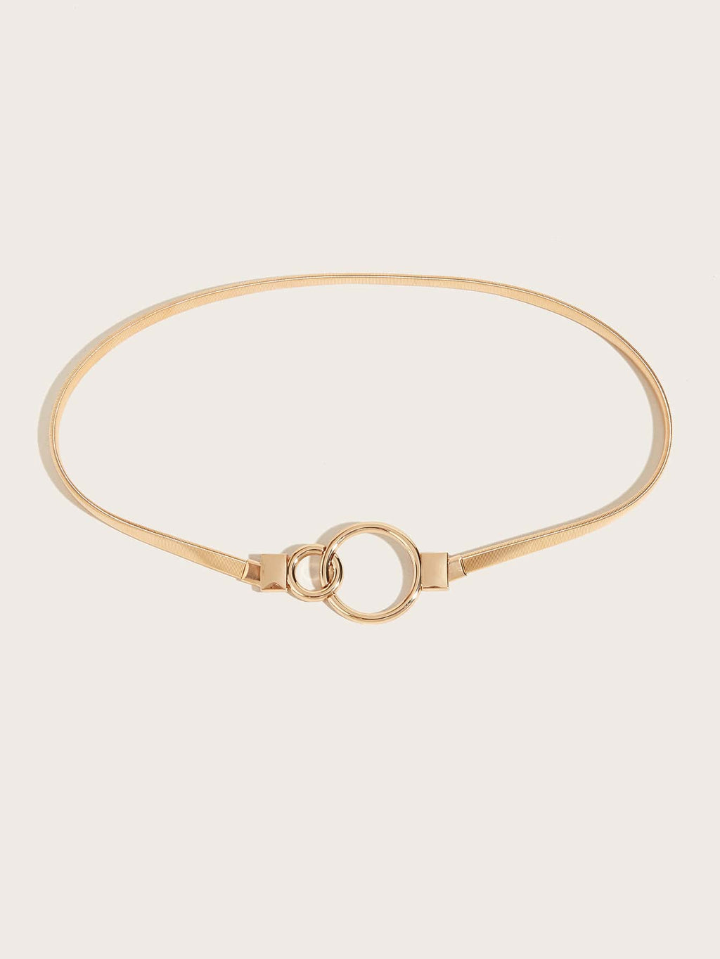 Round Buckle Belt