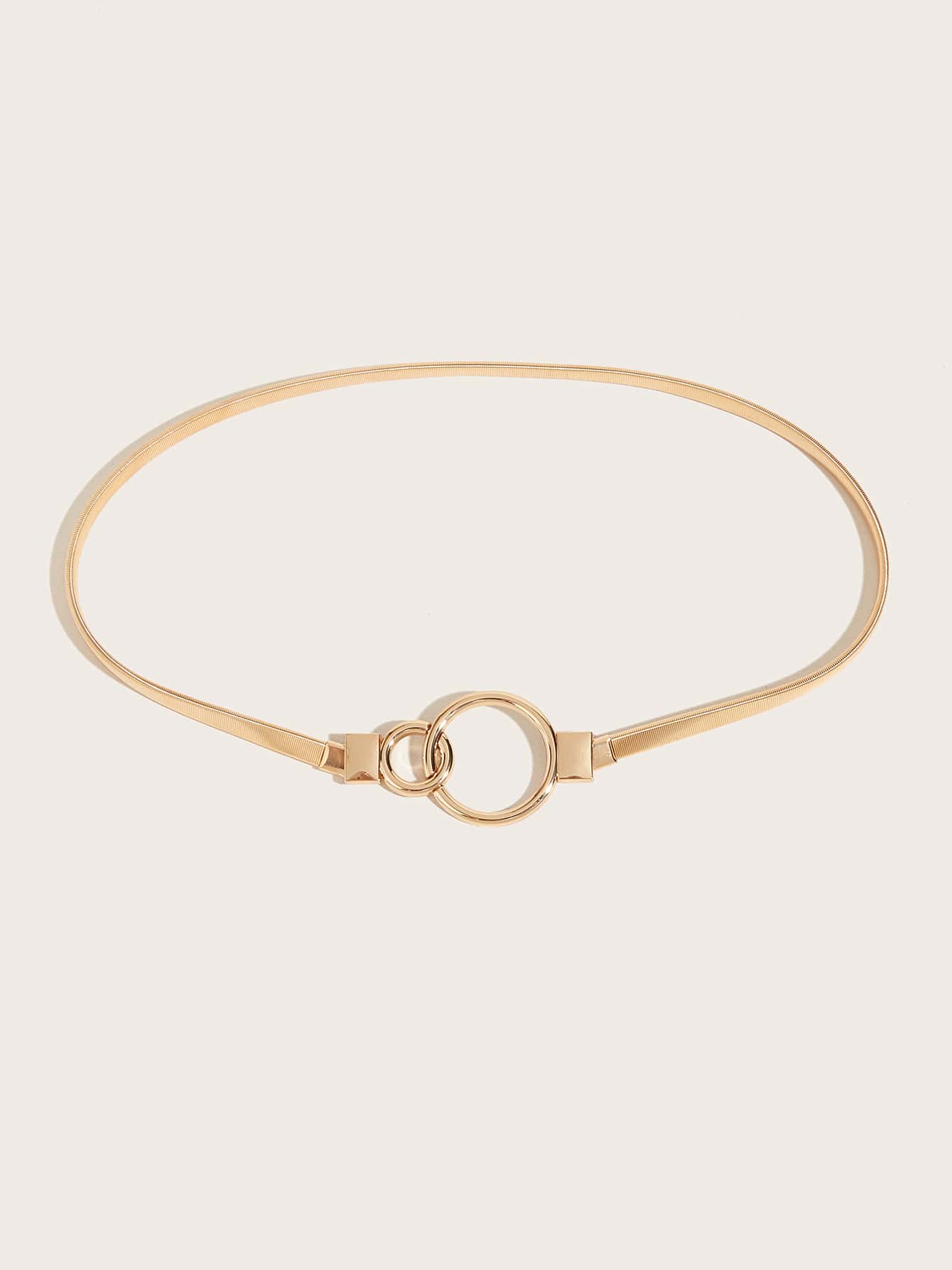 Round Buckle Belt