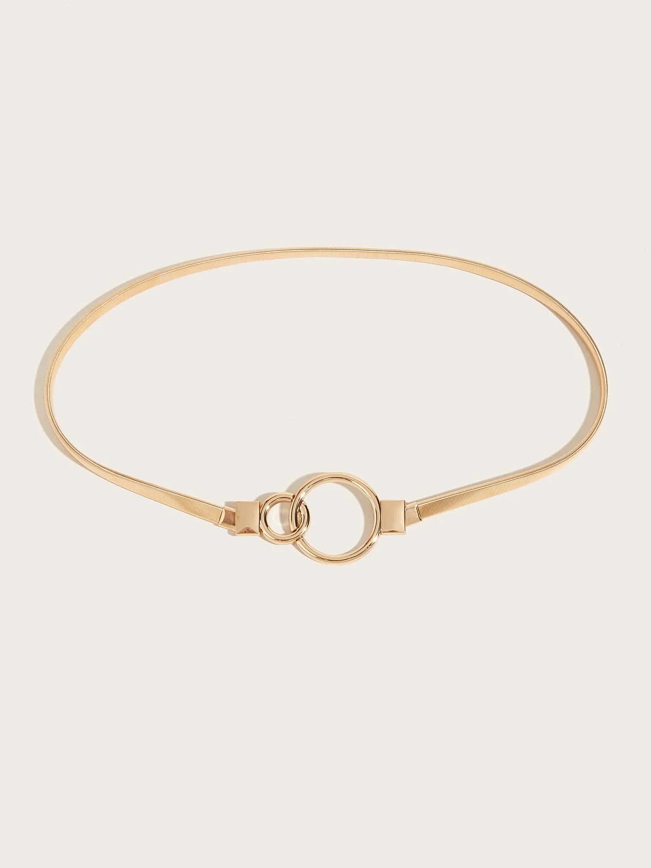 Round Buckle Belt