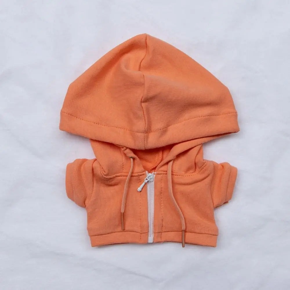 New Multicolor Handmade Hoodies For 10cm Cotton Dolls Fashion Casual Wear Sweatshirt Outfits Cute Dolls Tops Dolls Accessories