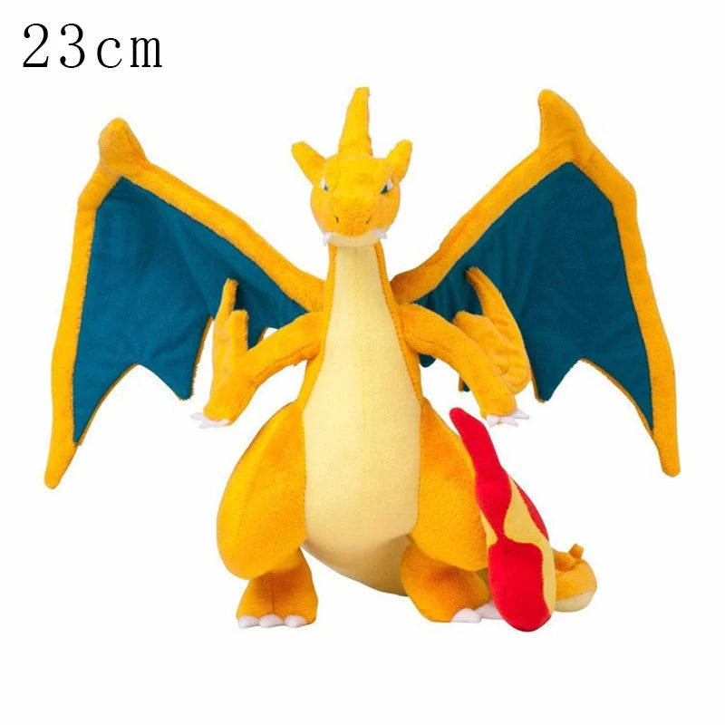 New Pokemon Snivy Abra Treecko Plush Kawaii Eevee Charizard Pikachu Genger Jirachi Blastoise Doll Aerodactyl Wholesale Gifts