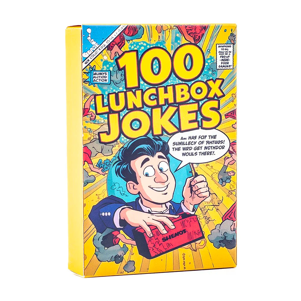Kids Joke Cards 100pcs - Fun Lunchbox Notes With Puns Riddles Conversation Starters For Family Car Rides Road Trip Board Game