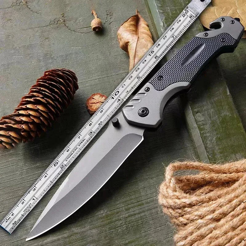 Camping Pocket Knife Outdoor Multifunctional Folding  Defense Knife Outdoor Survival Camping EDC Sharp Knives