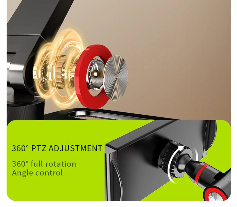 Universal Expandable Monitor Desk Holder Adjustable 360° Swivel Tablet Stand Foldable Tablet Bracket for 12-17in