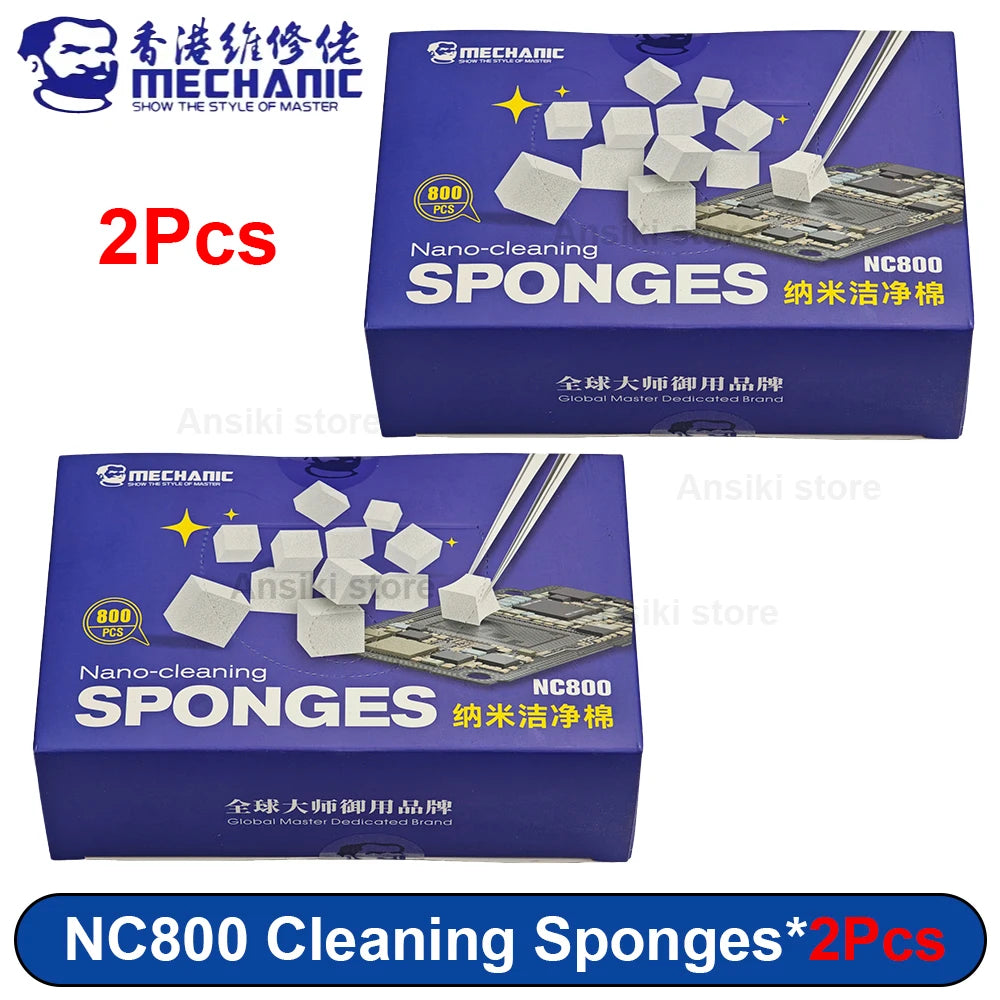 MECHANIC Nano-Cleaning Sponges Professional Electronic Cleaning Cotton for Keyboards PCB Motherboards & Precision Components