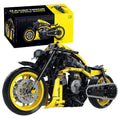 City Super Racing Motorcycle Assembled MOC Building Blocks Motorbike Model Kit Technical Toys Gifts for Boys Adult Kids 500+pcs
