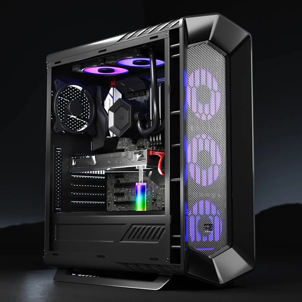 ARGB Graphics Card GPU Holder Adjustable Vertical Telescopic Rotating GPU Bracket Stand Aluminum Support GPU Video Card Holder