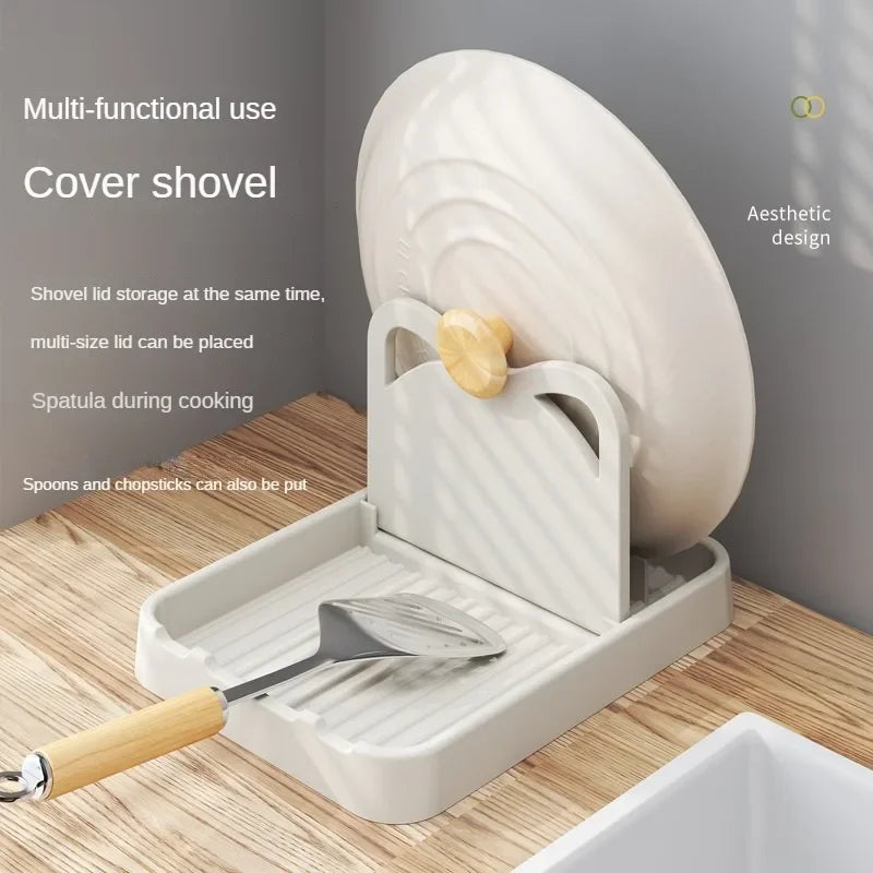 Kitchen And Household Storage Rack Plastic Multifunctional Vertical Foldable Wall Mounted Spoon Storage Rack Kitchen Accessories