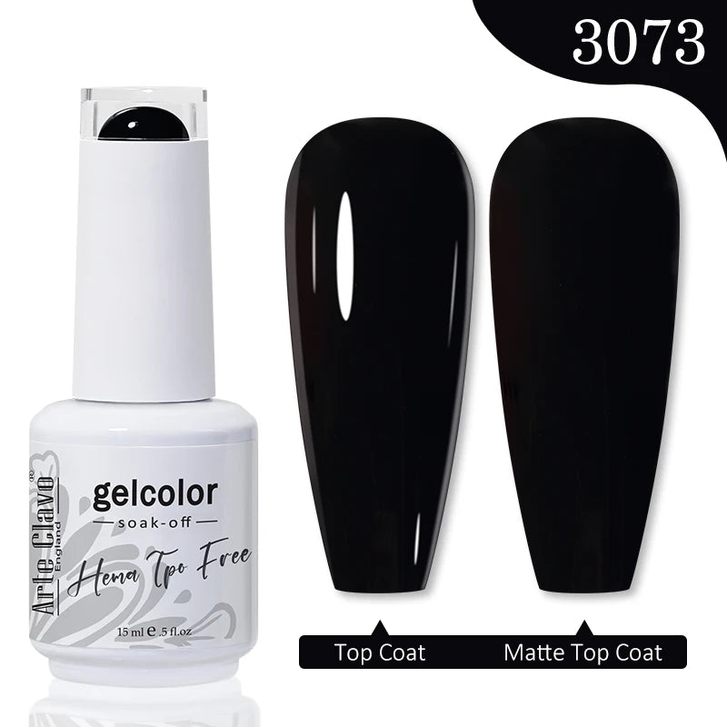 Arte Clavo TPO HEMA FREE Top Quality Discount Price 131 Colors Nail Gel Polish New Formula Nail Gel 15ml Bottle UV Gel Varnish