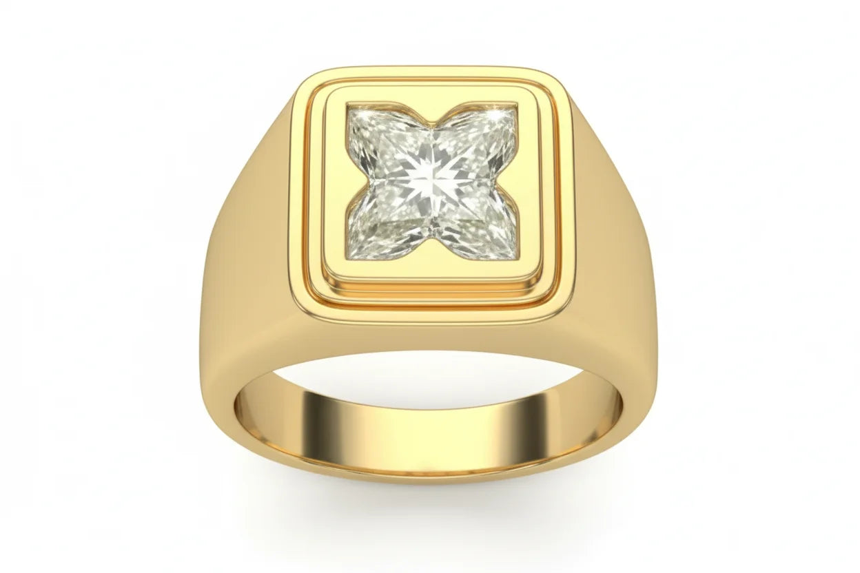 Custom Lily Flower Shape Loose Lab Grown Diamond 1 Carat 2 Carat 3 Carat DEF VVS HPHT CVD Certified Wholesale Price