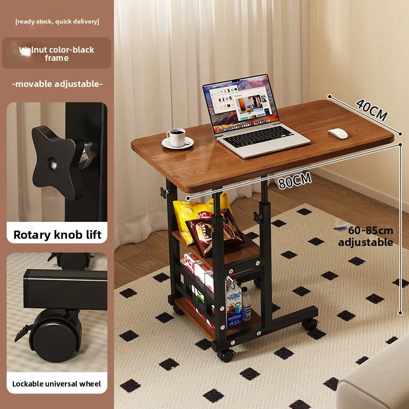 Reading Desk Computer Desk Bedside Small Table Board, Laptop Holder, Bedside Table, Reading Office Artifact Gaming Desk