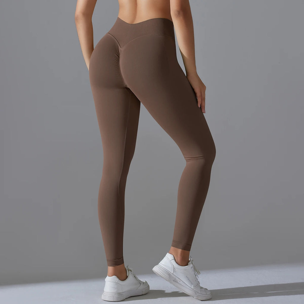 Yoga Leggings Seamless Gym Leggings Women Yoga Pants Sexy High Waist Booty Lifting Leggings Women Running Cycling Fitness Wear