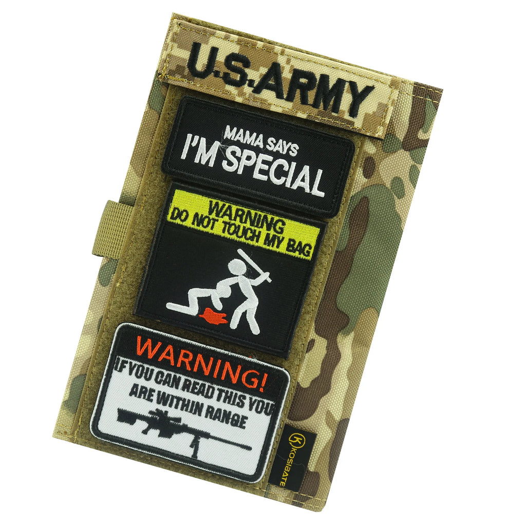 5.5*8in Tactical Notebook Cover Outdoor Memo Cover Notebook Case Diary Book Cover Camping Accessories