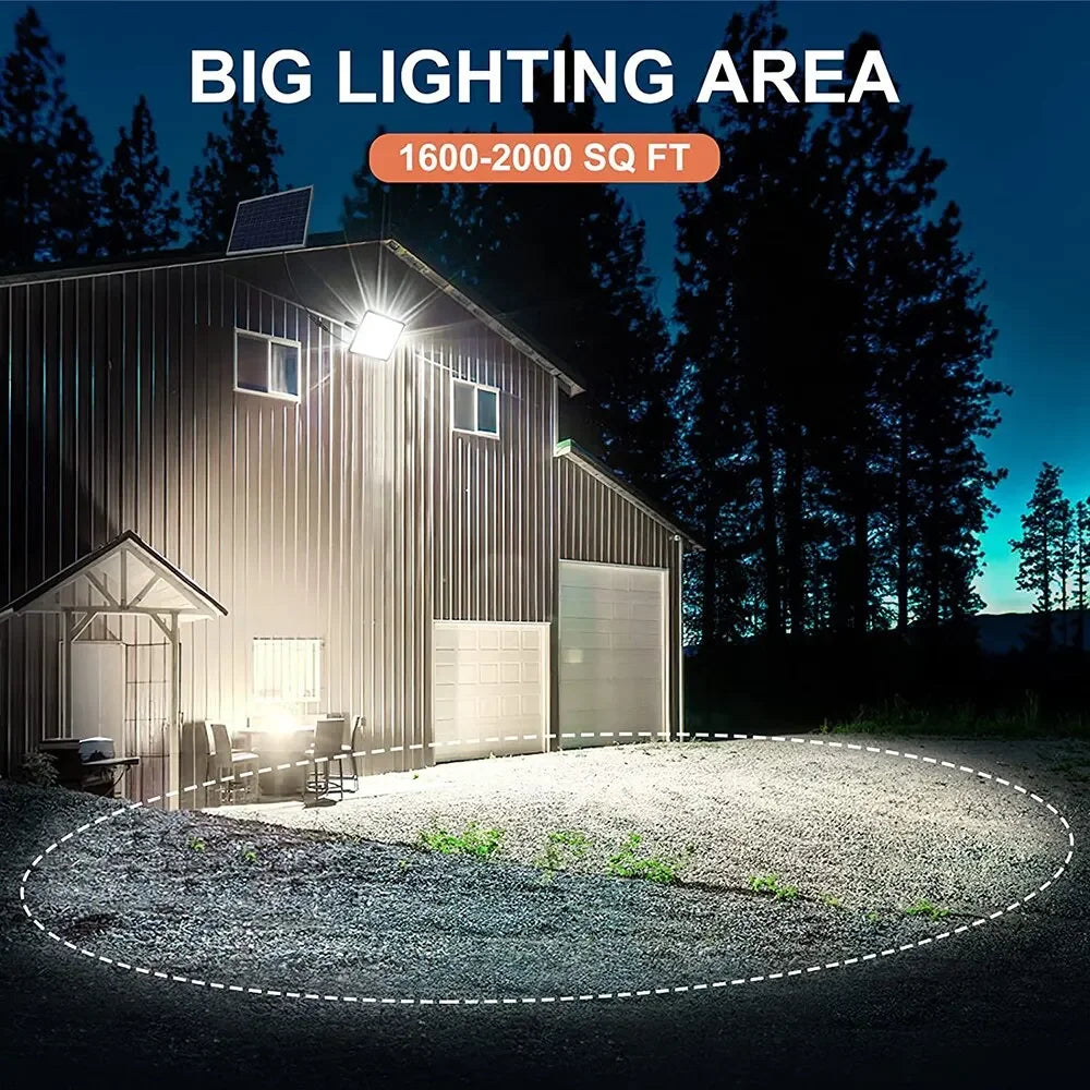 LED Solar Garden Lights Outdoor Waterproof IP67 Reflector Spotlight Emergency Wall Lighting for Garden Buildings