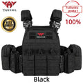 YAKEDA Quick disassembly training vest, detachable and expandable, comfortable, breathable, wear-resistant and tear resistant