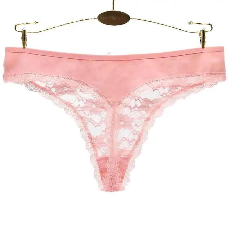 Womens Underwear Sexy Lace Thongs Gtrings T-back Panties Ladies Knickers Lingerie 5 pcs/Lot