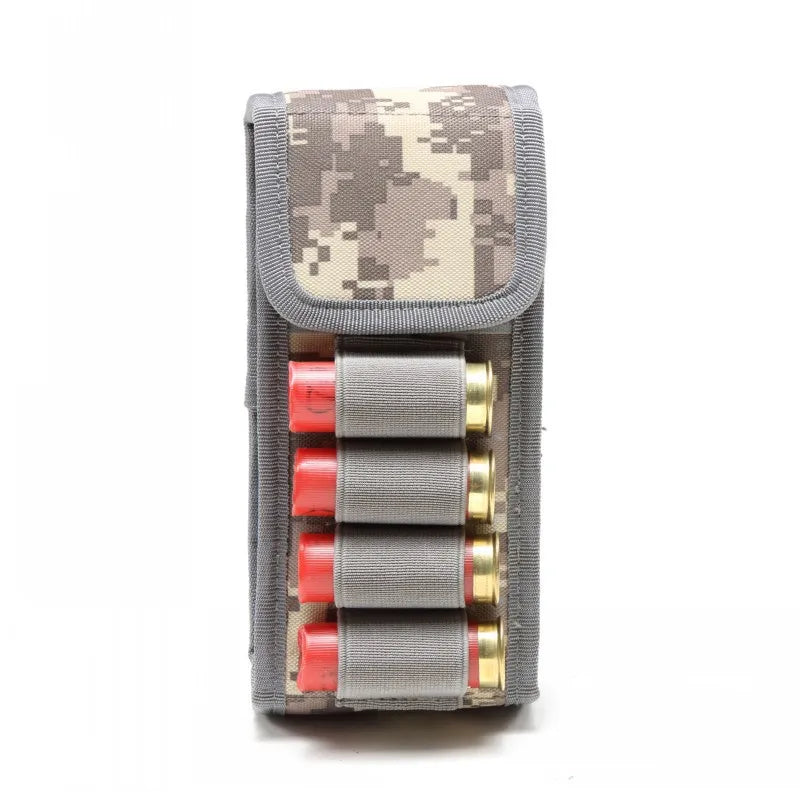 Hunting 16 Rounds Shotgun Storage Bag Molle Magazine Pouch Outdoor Shotgun Cartridges Bullet Mag Holder Accessory Bag