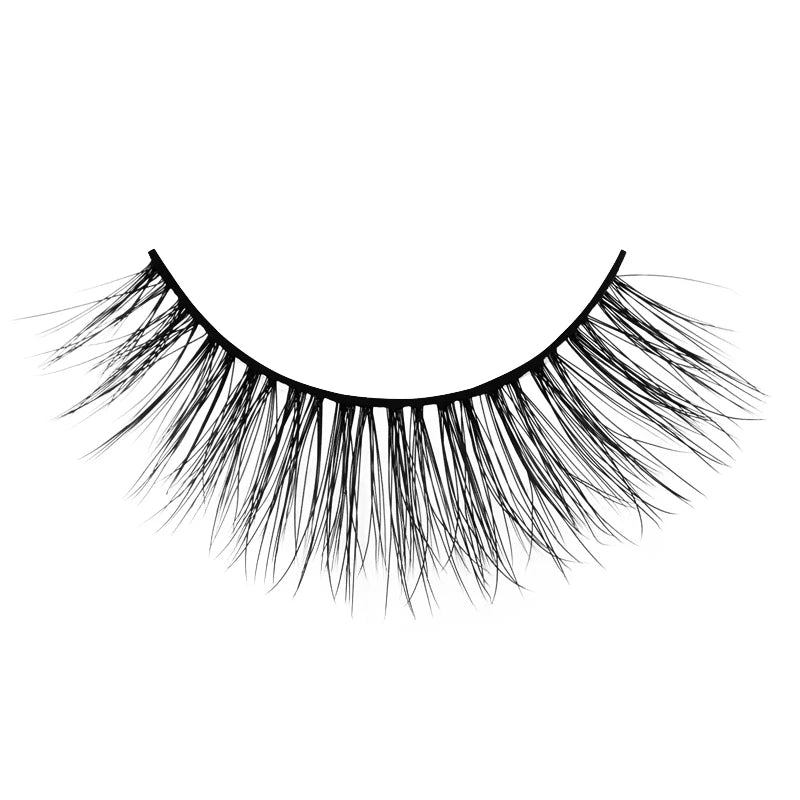 SHIDISHANGPIN 3 pairs 27 styles 3D Faux Mink Hair Soft False Eyelashes Fluffy Wispy Thick Fake Lash Handmade Eyelash Eye Makeup