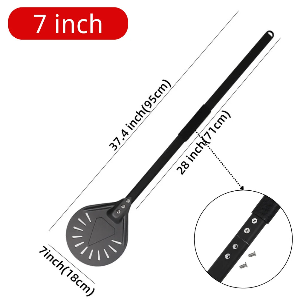 7 8 9 10 Inch Long Pizza Peel AdjustableTurning Shovel Spatula Baking Tool  Kitchen Utensils Nonstick Big Pizza Turner for Oven