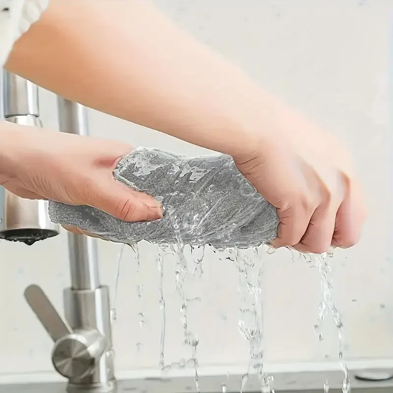 Thick Microfiber Cleaning Cloths for Streak-Free Shine