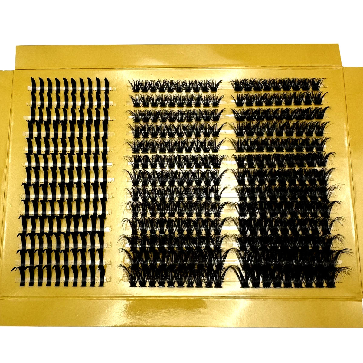 DIY Spiky Lash Clusters Volume Individual Extensions