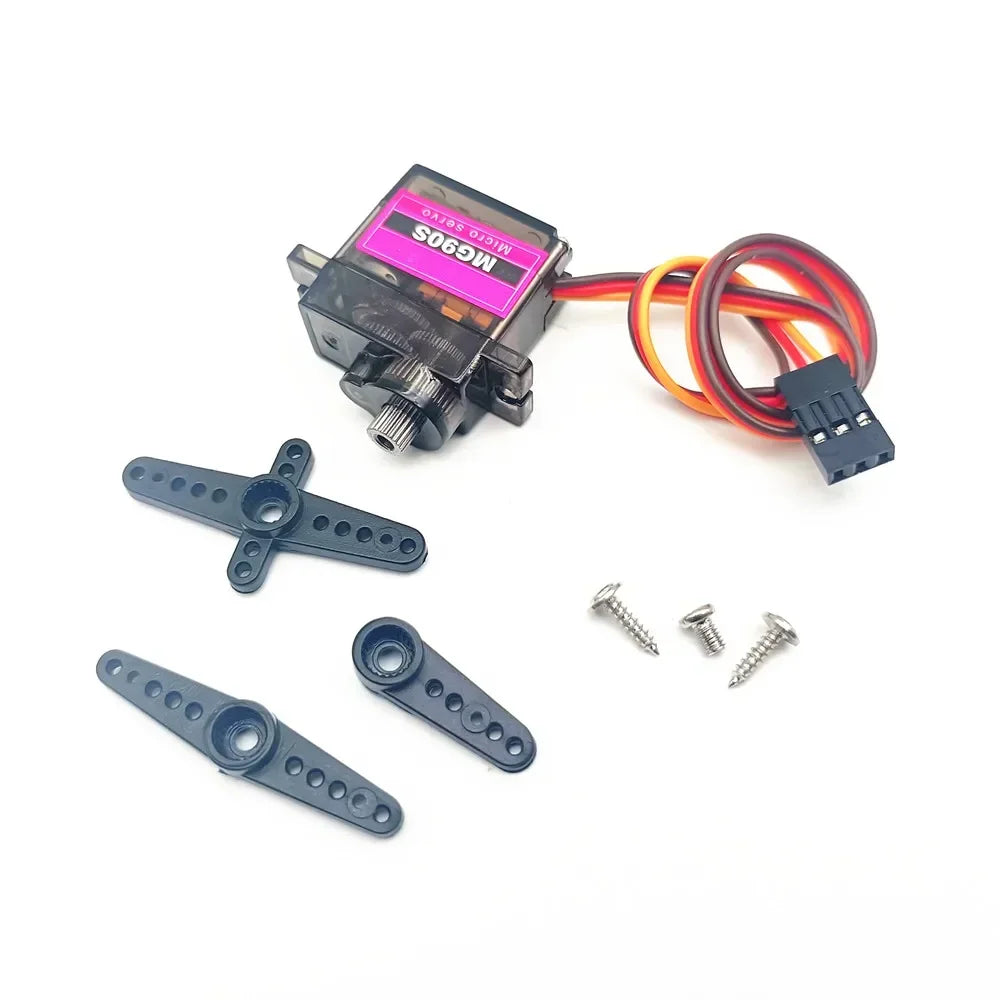 Servo Metal Gear for Model Helicopter Boat For Arduino DIY Toy Airplane Fixed Wing Helicopter 90 180 360 SG90 MG90S MG995 MG996R