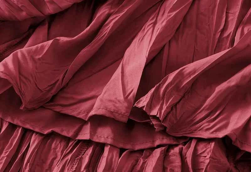 Light Luxury Irregular Slimming Pleated  A-line Skirt for Women High Waist Solid Color Loose Fashion Skirts Casual  Spring New