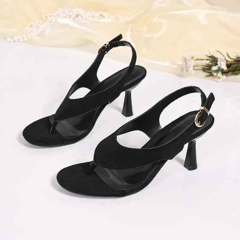 Women Sandals Fashion High Heels Sandals For Summer Women Shoes Ankle Strap Heel Zapatos Mujer Summer Footwear Women Pumps