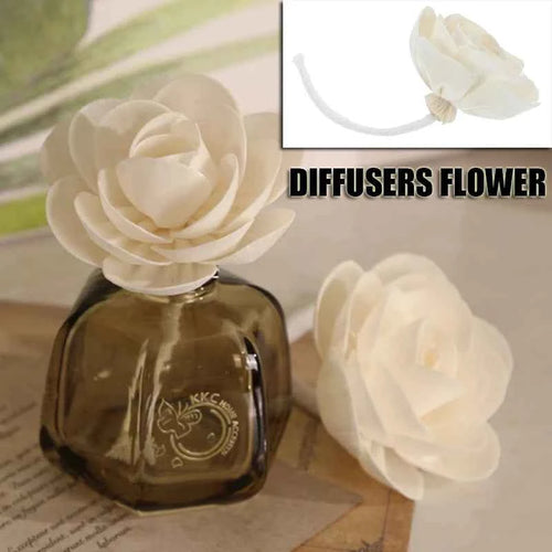Aromatherapy Diffuser Home Decor Car Flower Diffusers Bathroom Diffuser Aromatic Freshener Perfume Beige Desk Office Decors
