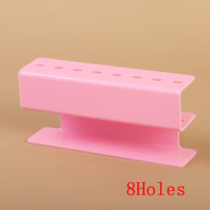 1PC Eyelash Tweezers Storage Rack Tweezer Organizer  Stand Eyelash Extension Holder Tools Makeup Beauty Shelf 6/8 Holes