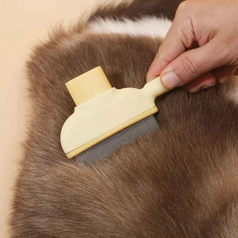 Pet Cat Comb Cat and Dog Hair Removal Brush Cleaning Hair Cleaner Beauty Cleaning Supplies Cat and Dog Universal Pet Supplies
