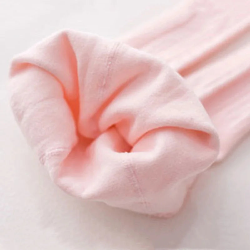 3Pcs/Set Adorable Baby Toddler Patterned Feet Pantyhose - Soft, Breathable and Comfortable Cotton Outer Children's Pantyhose