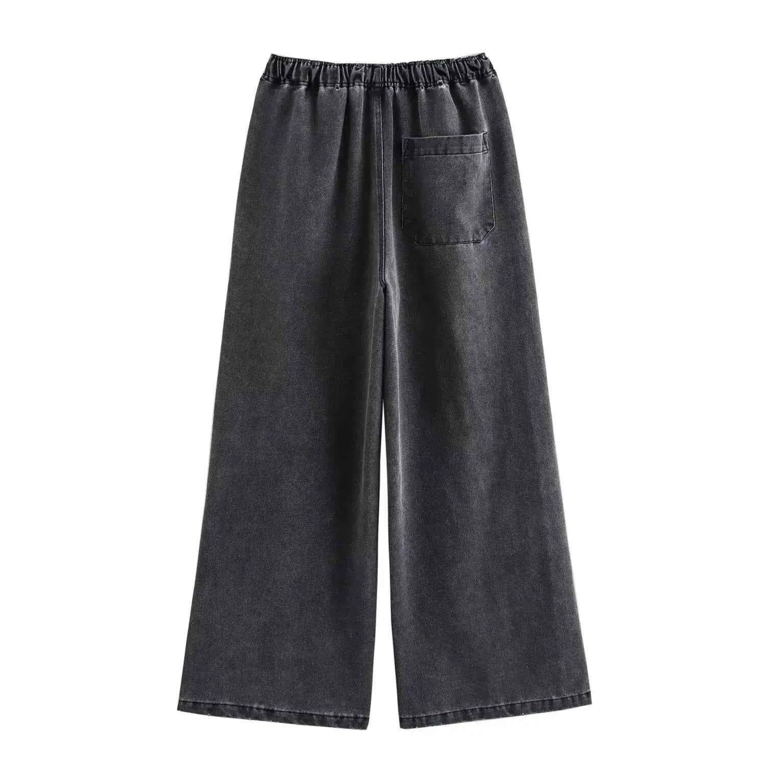 2024 Autumn Jeans Sets Women Turn-down Collar Casual Top Fashion High Waist Streetwear Female Denim Pant Two Piece Set