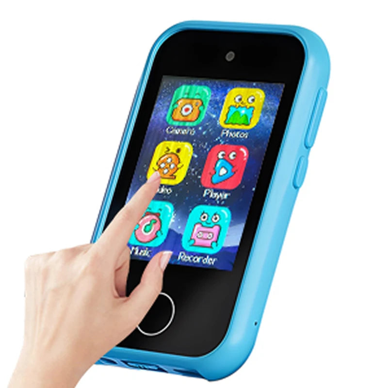 Digital Camera Kids Smart Phone MP3 Player Camera Toys Toys for Girls Touchscreen Unicorn Baby Mobile Educational Boys Age 3-8